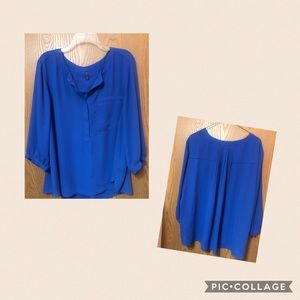 NYDJ curvy plus size blouse